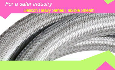 Delikon EMI RFI Shielding Heavy Series Over Braided Flexible Conduit and EMI RFI Shield Termination Heavy Series Connector, Anti-Vibration Heavy Series Connector are designed to meet the industrial conditions, and they are industrial grade products offering superior performance.